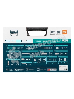 Набор инструментов Stels 14122 109 предметов 12-ганные головки