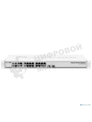 Коммутатор MikroTik CSS326-24G-2S+RM 24х Gigabit RJ45, 2х SFP+