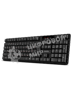 Клавиатура SVEN KB-C2300W беспроводная, радиоканал, чёрный