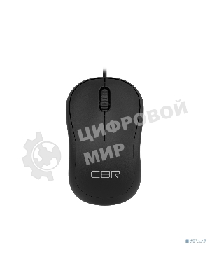 Мышь проводная CBR CM 106 черный, 1000 dpi, USB, кнопки - 3