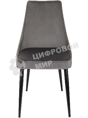 Стул для дома Бюрократ CH-K4_2 комплект 2 шт т. серый Holland 18 металл черный на ножках