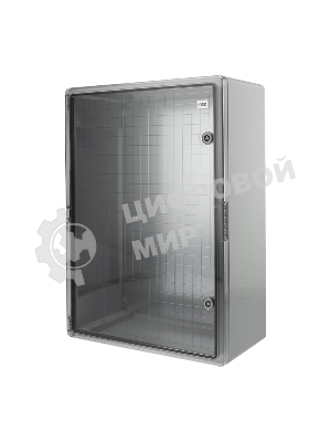 Корпус пластиковый ЩМПп с прозрачной дверцей и монтажной панелью 700х500х250мм, АБС, УХЛ1, IP65