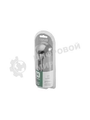 Проводные наушники Harper HV-107 черный, вкладыши, проводной