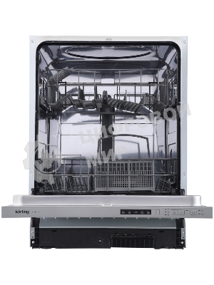 Встраиваемая посудомоечная машина Korting KDI 60110, нержавеющая сталь, 59.8 см, 13 компл., 55 дБ, класс A+