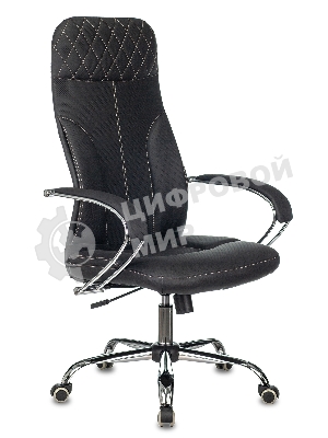 Кресло Бюрократ CH-608SL/ECO черный, экокожа