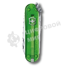 Нож перочинный Victorinox Classic Green Tea (0.6223.T41G) 58мм 7 функций карт.коробка