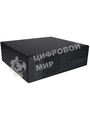 Компьютерный корпус Slim Desktop INWIN CJ708BL IP-S265AU7-2 80plus Bronze, U3*2+U2*2+A(HD)+TYPE 3.1C + FAN 80*15мм + intrusion switch INWIN Slim Case