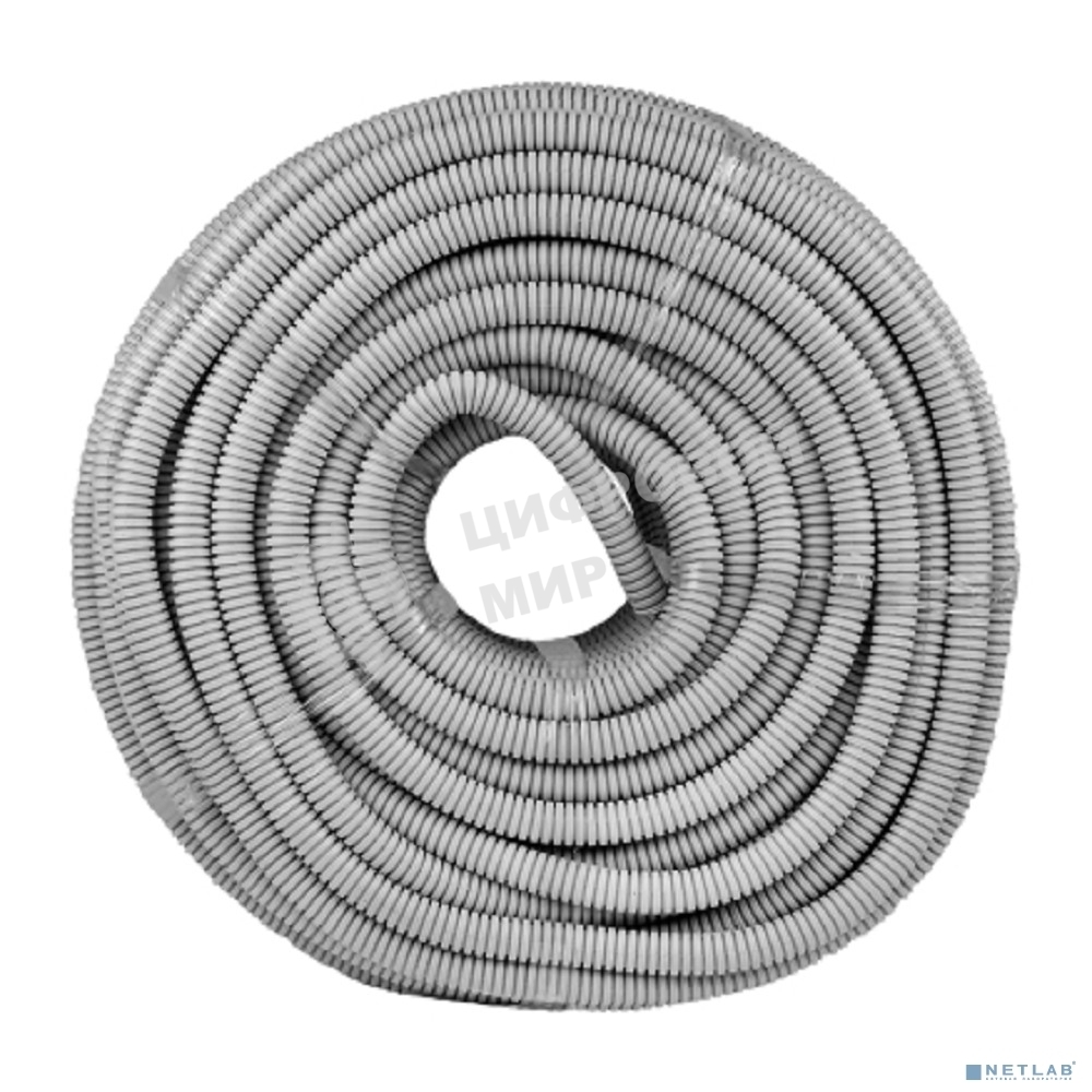 Труба гофрированная EKF tg-z-25 ПВХ Plast с зондом d 25 мм EKF PROxima бухта 50 м