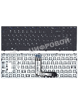 Клавиатура для ноутбука Haier NP50HH черная