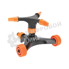 Дождеватель для полива на колесах круговой регулируемый ЧЕТЫРЕ СЕЗОНА 62-0295