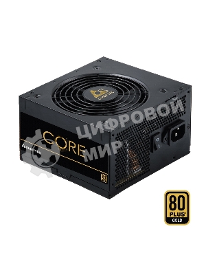 Блок питания Chieftec BBS-600S, 600Вт, 80 PLUS Gold, 120мм, черный