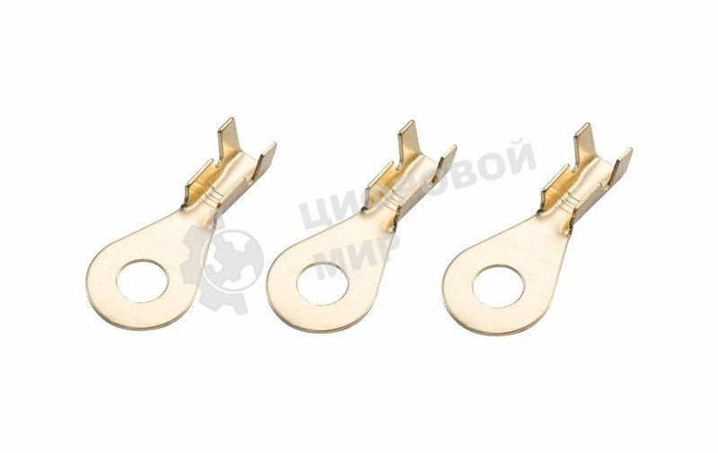 Наконечник кольцевой Rexant, ø4.3 мм, 0.5-0.8 мм² (НК 4-0,5-0,8)