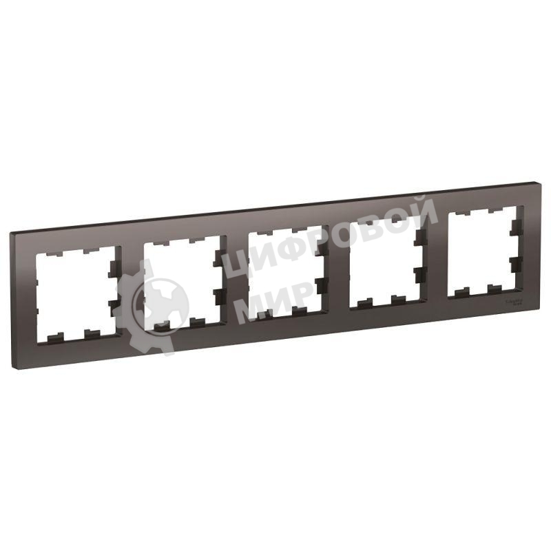 Рамка 5-м ATLAS DESIGN универс. мокко SchE ATN000605
