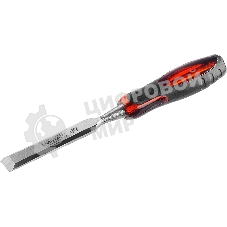 Стамеска MIRAX с двухкомпонентной прозрачной рукояткой, 20мм