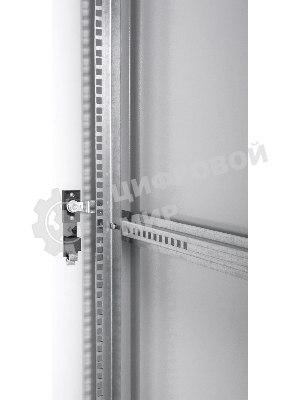 Шкаф телекоммуникационный напольный ЭКОНОМ 42U (800 × 1000) дверь перфорированная 2 шт.