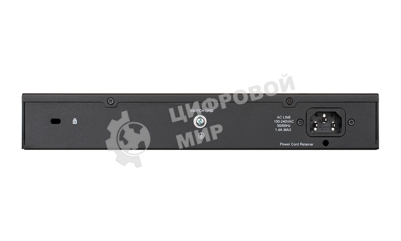 Коммутатор настраиваемый L2 D-Link DGS-1100-24PV2/A3A c 24 портами 10/100/1000Base-T (12 портов РоЕ 802.3af/at, PoE-бюджет 100 Вт)