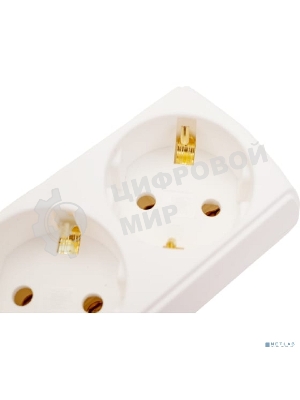 Удлинитель 3х3 м с заземл. 10А 250В У03 GENERICA 2P+PE 3х1 кв.мм IEK WYP10-10-03-03-Z-G