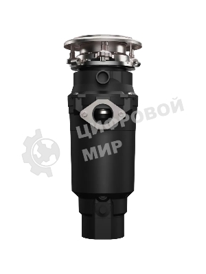 Измельчитель пищевых отходов Kuppersberg WSS 550 B, High-Tech, мощность 550 Вт, 3400-3800 об/мин, защита от перегрева, авто выключение, DC мотор, уровень шума 75 дБ, черный