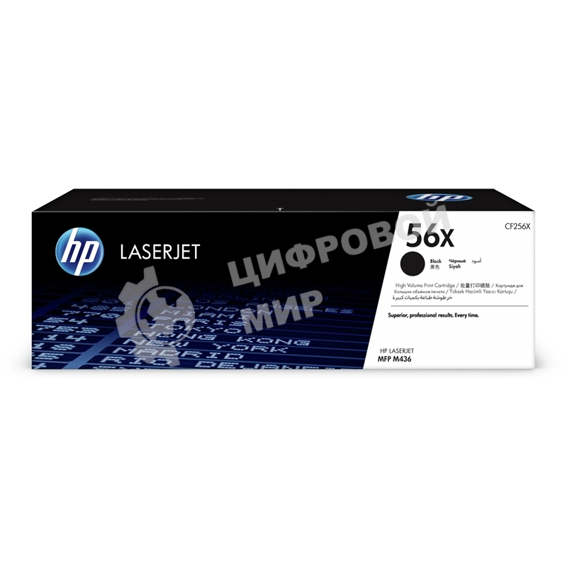 Картридж лазерный HP 56X черный для HP LaserJet Pro M436N/DN/NDA (12300 стр.)