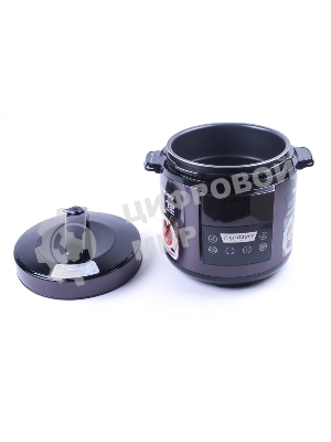 Мультиварка-скороварка Endever VITA 98 черный/сливовый электрическая Endever Vita 98