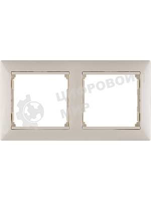 Рамка 2-м Valena горизонт. сл. кость Legrand 774352