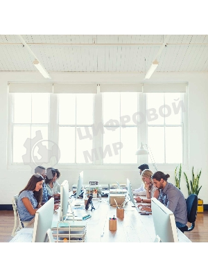 Мышь беспроводная Logitech M330 SILENT PLUS синий, 1000 dpi, радиоканал, USB, кнопки - 3