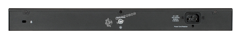Коммутатор настраиваемый L2 D-Link DGS-1100-26MPV2/A3A с 24 портами 10/100/1000Base-T и 2 комбо-портами 1000Base-T/SFP (24 порта PoE 802.3af/at, PoE-бюджет 370 Вт)