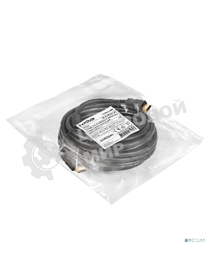 Кабель HDMI ExeGate EX-CC-HDMI2-7.5F (19M/19M, v2.0, 7,5м, 4K UHD, Ethernet, ферритовые кольца, позолоченные контакты)