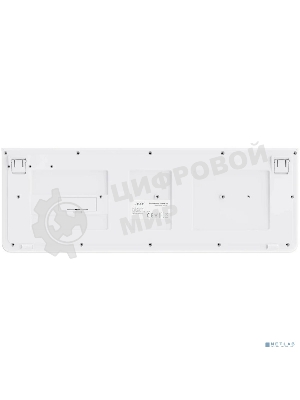 Комплект клавиатура+мышь Acer OCC401 беспроводной, USB, 1600 DPI, белый