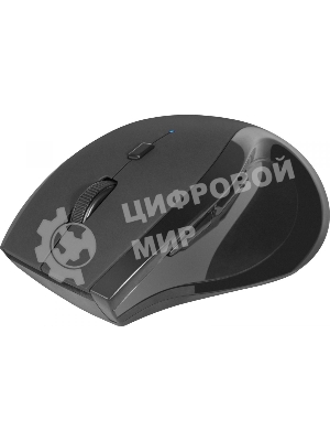 Мышь беспроводная Defender Accura MM-295 черный, 1600 dpi, радиоканал, USB, кнопки - 6