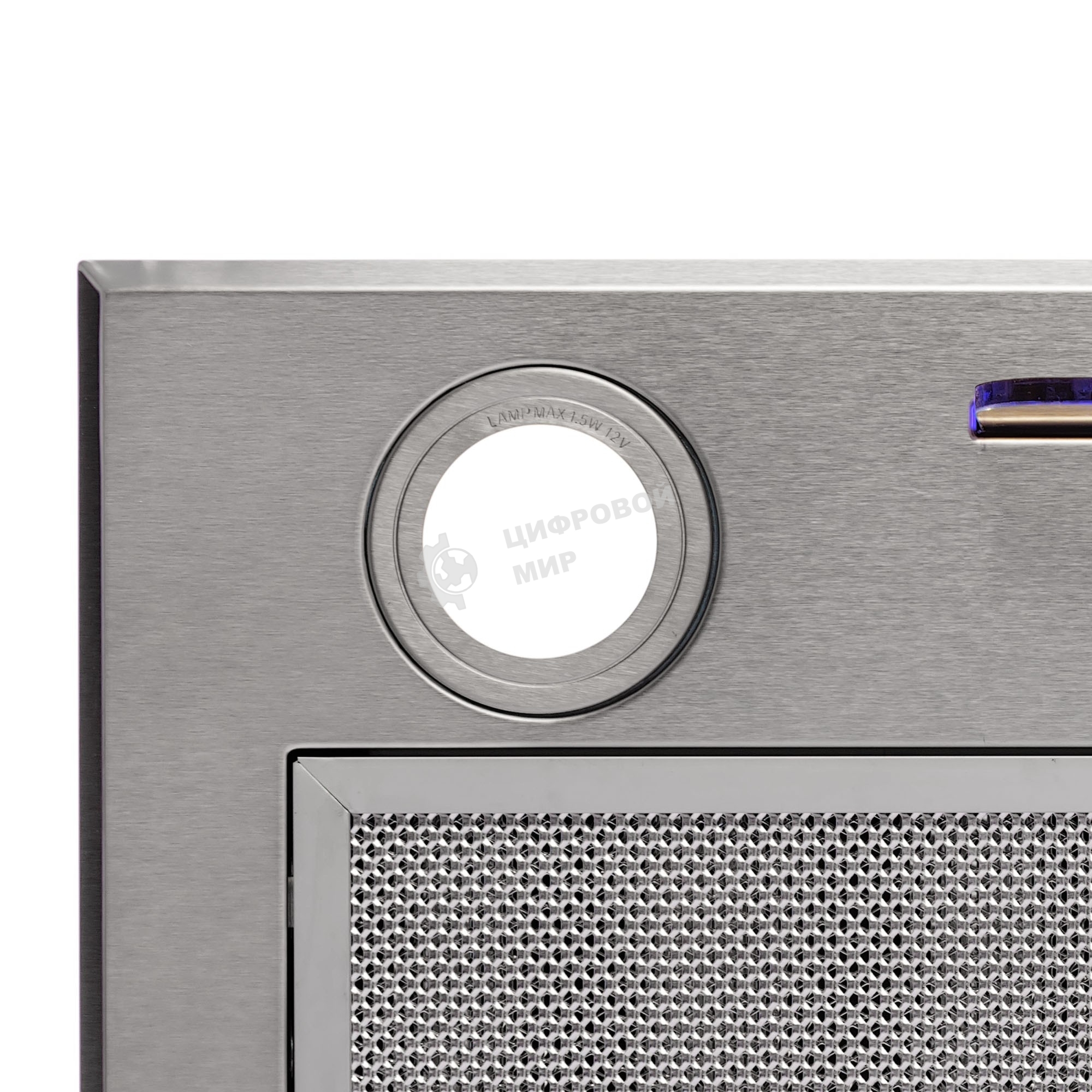 Вытяжка встраиваемая Krona Ameli 600 S нержавеющая сталь, 60 см, 1150 куб. м/ч, 50 дБ