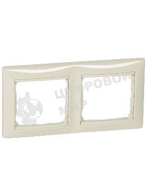 Рамка 2-м Valena горизонт. сл. кость Legrand 774352