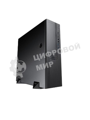 Компьютерный корпус EL555BK PM-300TFX 80+Bronze U3.0*2+U2*2+2*combo Audio; fan 9см; intrusion switch POWERMAN Slim Case 6143524