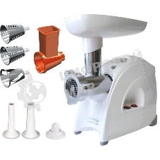 Мясорубка электрическая Аксион М641.03 белый, 2000 Вт, до 3 кг/мин