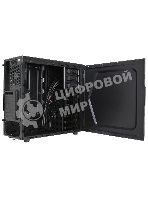 Компьютерный корпус Thermaltake Versa H21 черный без БП ATX 2x120мм 1xUSB 2.0 1xUSB 3.0 audio bott PSU