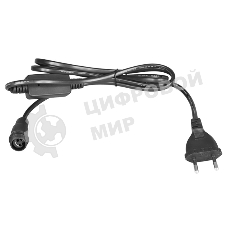 Комплект покдлючения уличных для гирлянд Neon-night 230В/4А, цвет провода: черный, IP65