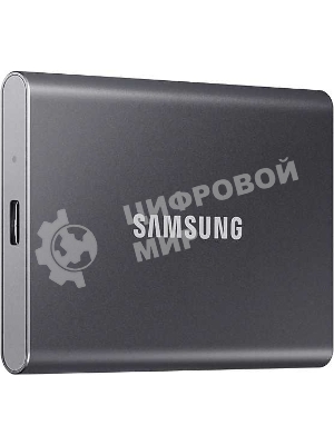 Внешний SSD Samsung T7, 1TB, USB 3.2 Gen 2 Type-C, R/W 1050/1000, серый