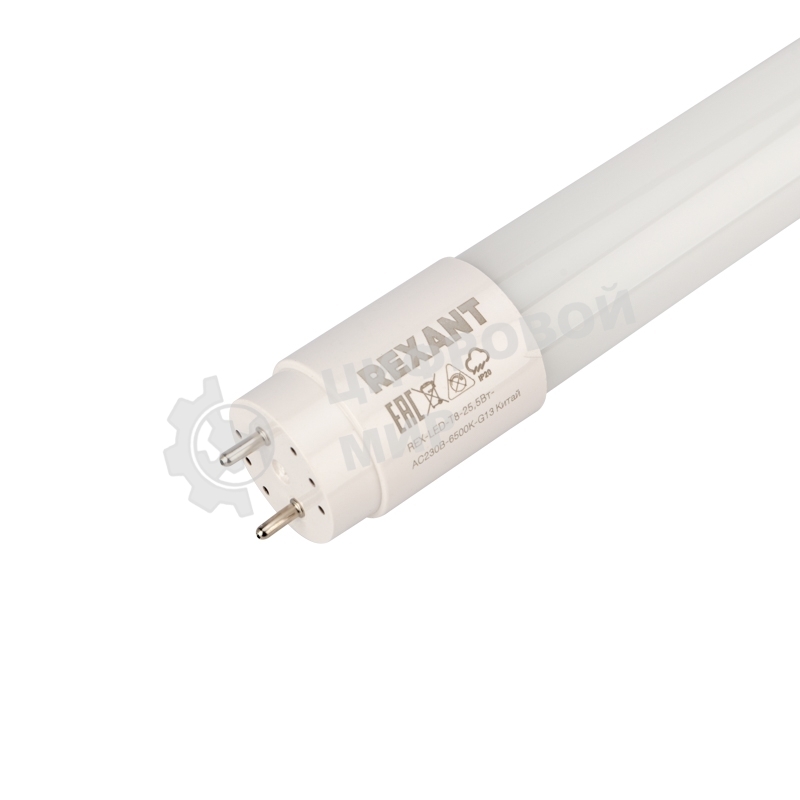 Лампа светодиодная Rexant Трубка Т8 25,5 Вт 2168 Лм G13 AC 170-265 В 6500 K холодный свет