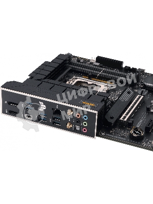 Материнская плата ASUS TUF GAMING H770-PRO WIFI, LGA 1700, Intel H770, 4xDDR5, 4xSATA, 4xM.2, 1xPCIe 5.0 x16, 1xPCIe 4.0 x4, 2xUSB-A 3.2 Gen 2, 4xUSB-A 3.2 Gen 1, 1xUSB-C 3.2 Gen 2x2, 1x2.5Gb LAN, 5x3.5 мм, 7.1, Standard-ATX