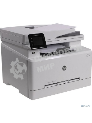 МФУ лазерное HP Color LaserJet Pro M283fdw (7KW75A), A4, цветной, печ. до 21 стр/мин., скан. до 26 стр/мин. (ч/б) 22 стр/мин. (цвет), 600 x 600 dpi (печать) 300x300dpi (скан), USB, RJ-45, Wi-Fi, Air Print, Mopria