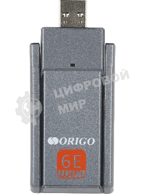Сетевой адаптер Wi-Fi Origo OW1800M, AX1800, USB 3.0, (ант.внеш.несъем.) 2ант.
