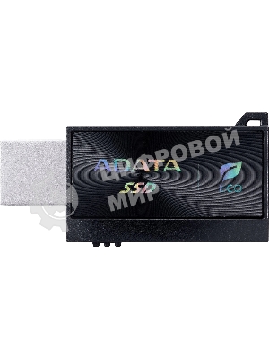 Внешний SSD ADATA SC730, 1TB, USB 3.2 Gen 2 Type-A/Type-C, R/W 600/600, черный