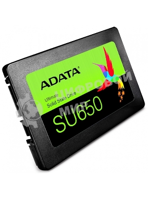 Накопитель SSD ADATA SU650, 480Gb, SATA III, 2.5