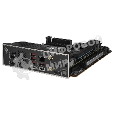 Материнская плата ASUS ROG STRIX B650E-I GAMING WIFI, AM5, AMD B650, 2xDDR5, 2xSATA, 2xM.2, 1xPCIe 5.0 x16, 1xHDMI, 1x 2.5Gb LAN, 4xUSB-A 3.2 Gen 2, 1xUSB-A 3.2 Gen 1, 1xUSB-C 3.2 Gen 2x2, 3x3.5 мм, 7.1, Mini-ITX