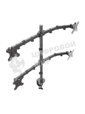 Кронштейн ONKRON D421E для четырех мониторов 13
