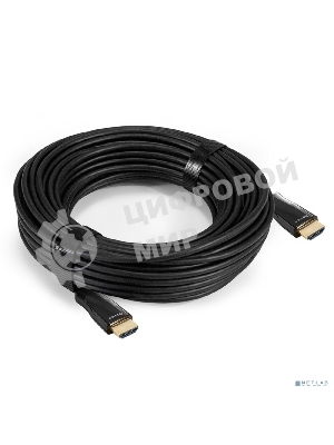 Активный оптический кабель HDMI ExeGate EX-CC-HDMI2-20.0 (19M/19M, v2.0, 20м, 4K UHD, Ethernet, позолоченные контакты)