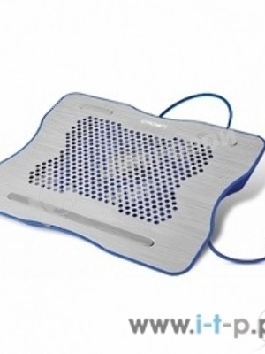 Подставка для ноутбука CROWN CMLC-1001 silver&blue (до 15,6
