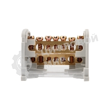 Шина на DIN-рейку в корпусе (кросс-модуль) Rexant 2х7