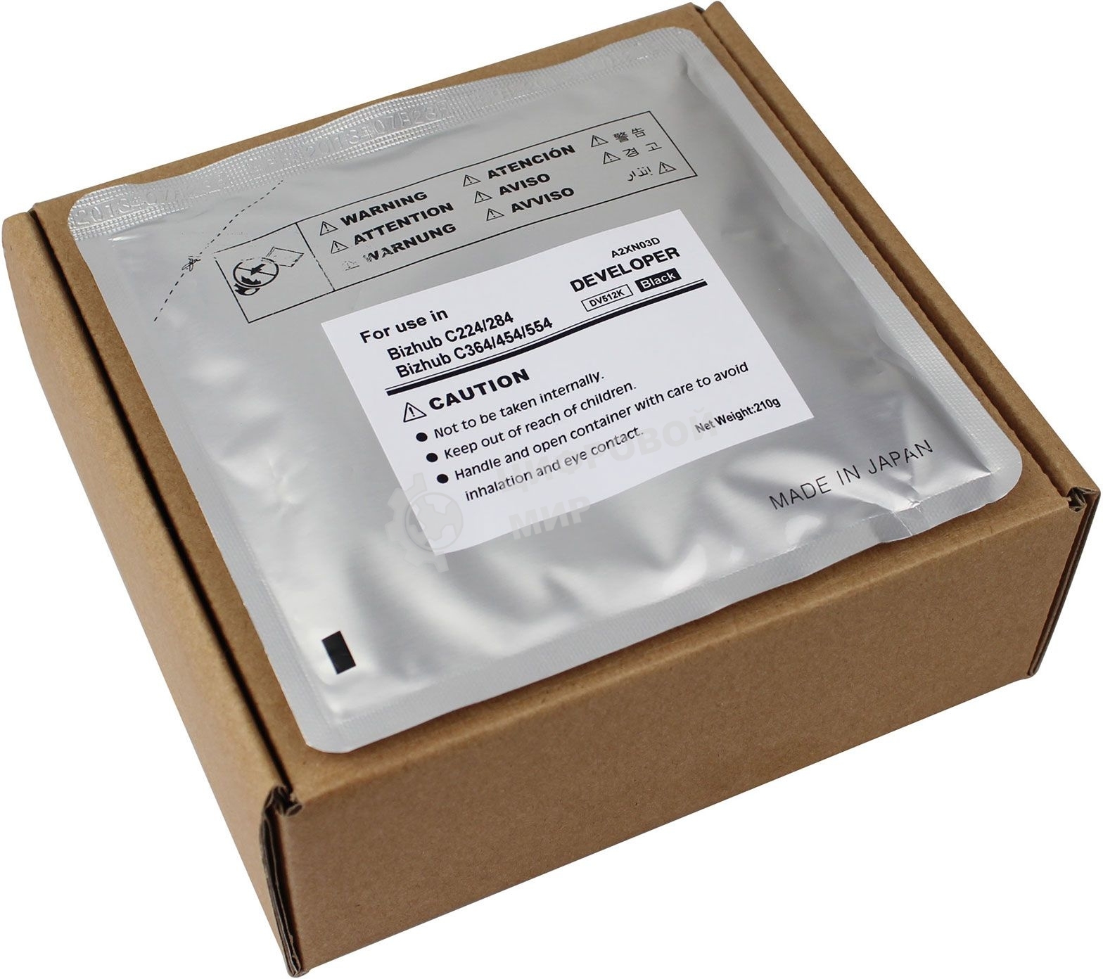 Девелопер CET CET8125 (A2XN03D) для Konica Minolta Bizhub C224/C284/C364/C454/C554 590000 стр.