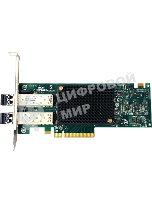 Контроллер LPe32002-M2 Gen 6 (32GFC), 2-port, 16Gb/s, PCIe Gen3